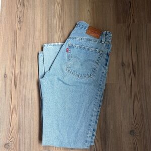 Levi's Light Blue Classic Straight Jeans